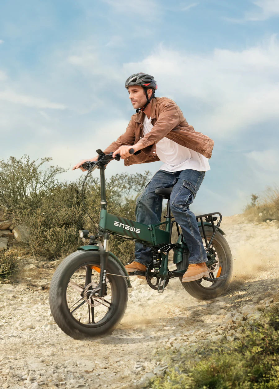 ENGWE Engine Pro 2.0: fatbike elektrische vouwfiets 250W met vering en uitneembare accu
