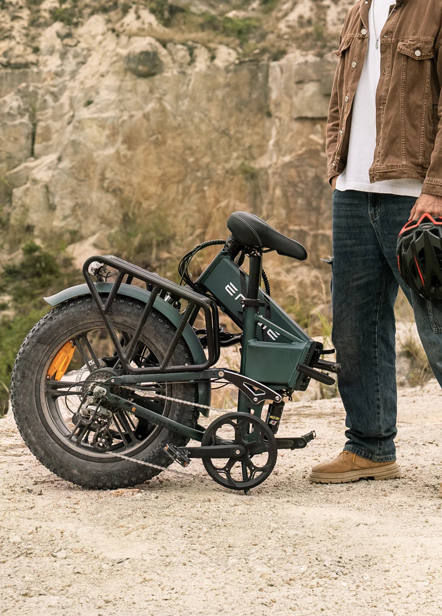 ENGWE Engine Pro 2.0: fatbike elektrische vouwfiets 250W met vering en uitneembare accu