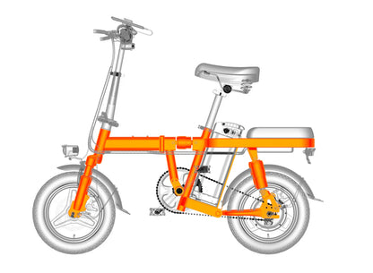 ENGWE T14: de ultieme compacte vouwfiets voor de stad