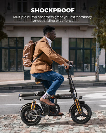 ENGWE T14: de ultieme compacte vouwfiets voor de stad